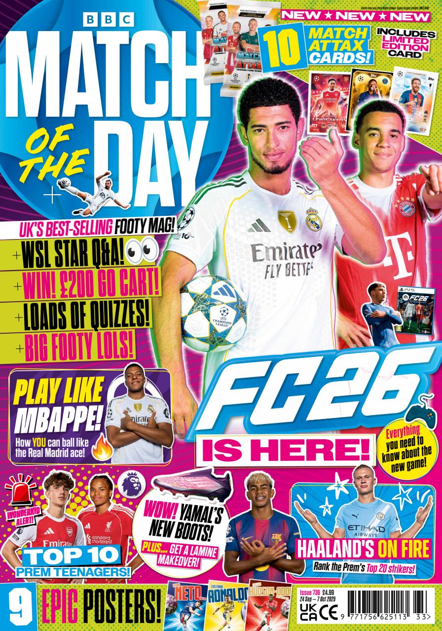 Match of the Day Preview Pages