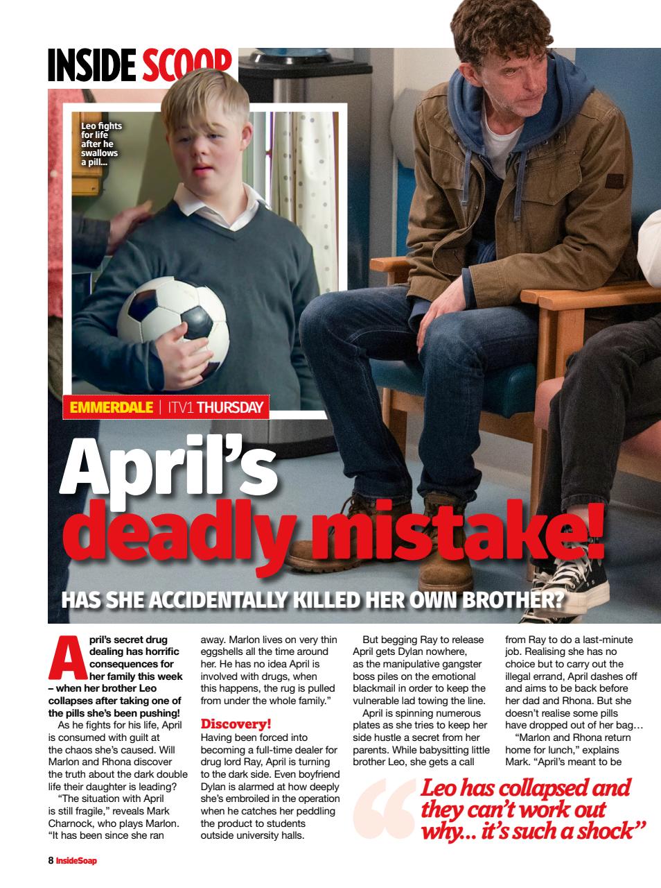Inside Soap Preview Pages