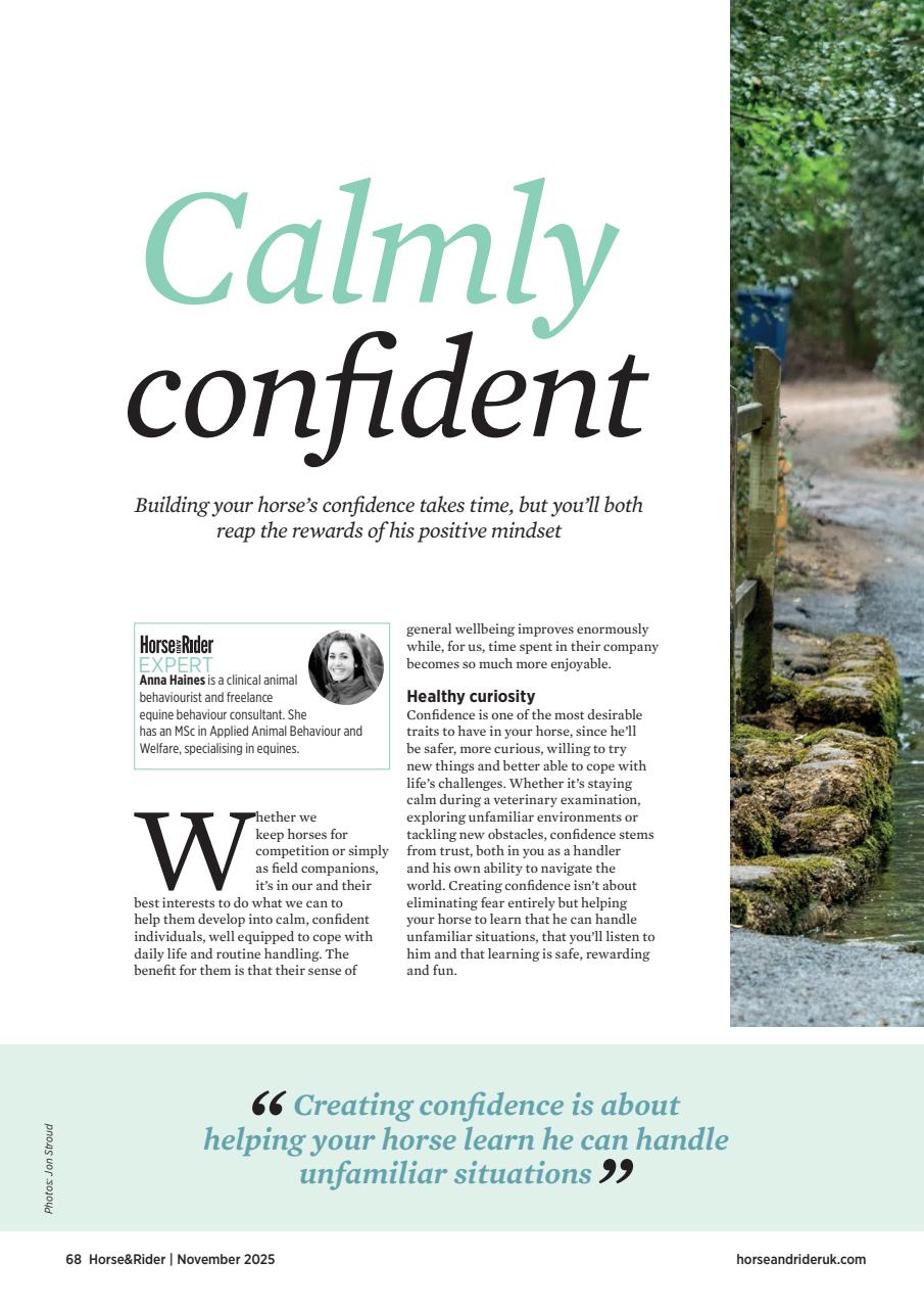 Horse&Rider Magazine - UK equestrian magazine for Horse and Rider Preview Pages