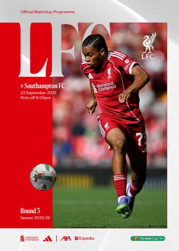 Liverpool FC Programmes issue 