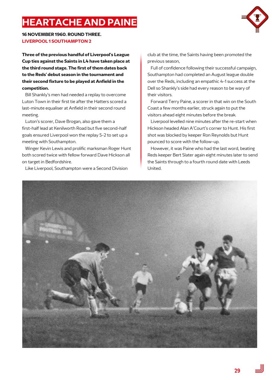 Liverpool FC Programmes Preview Pages