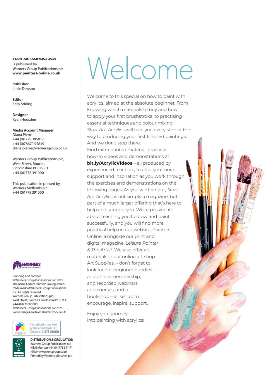 Start Art Preview Pages