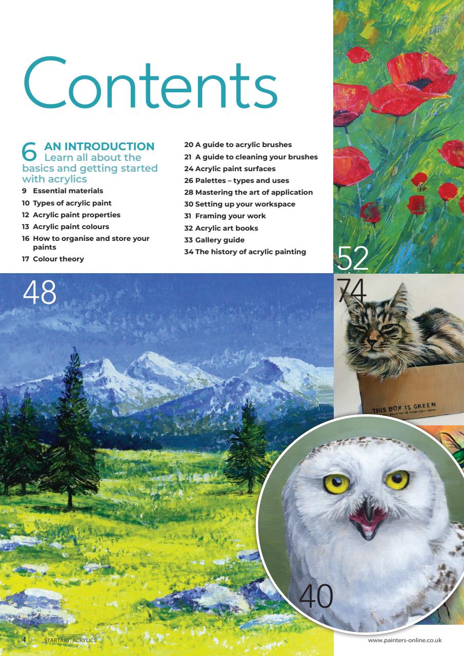 Start Art Preview Pages