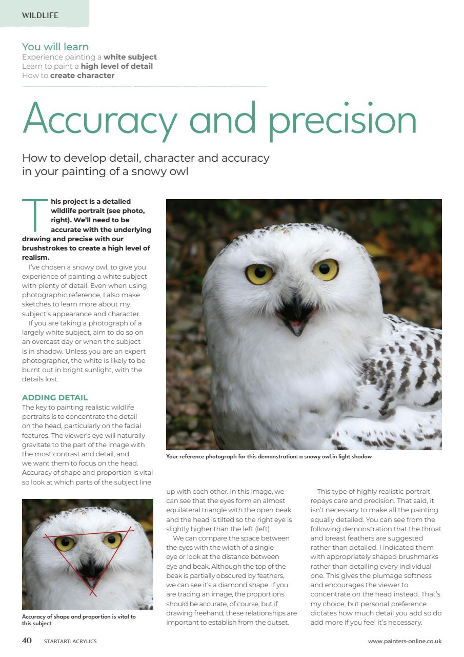 Start Art Preview Pages