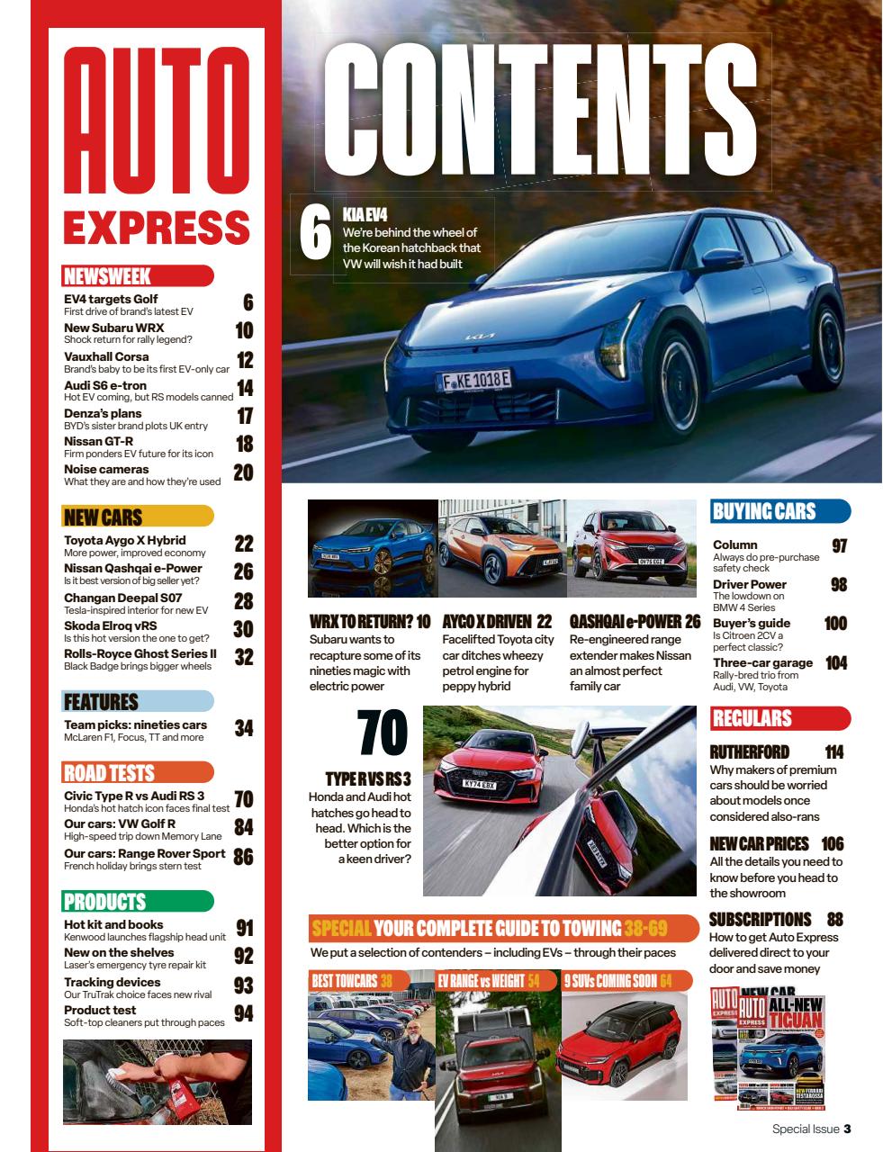 Auto Express Preview Pages