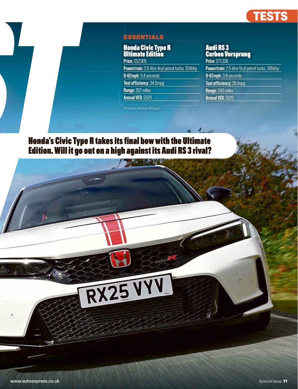 Auto Express Preview Pages