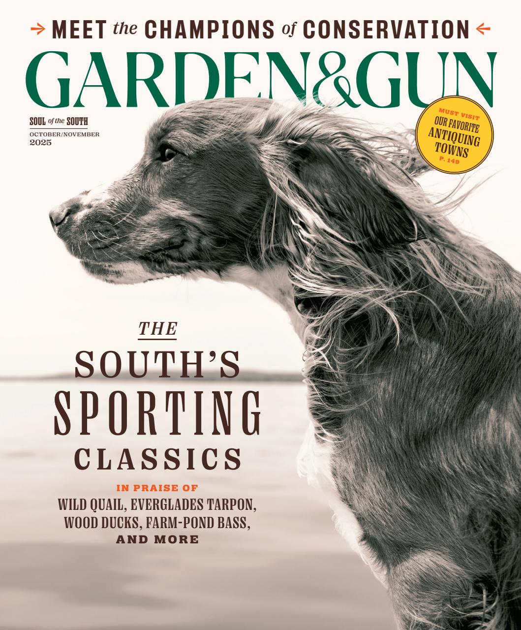 Garden and Gun Magazine Preview Pages