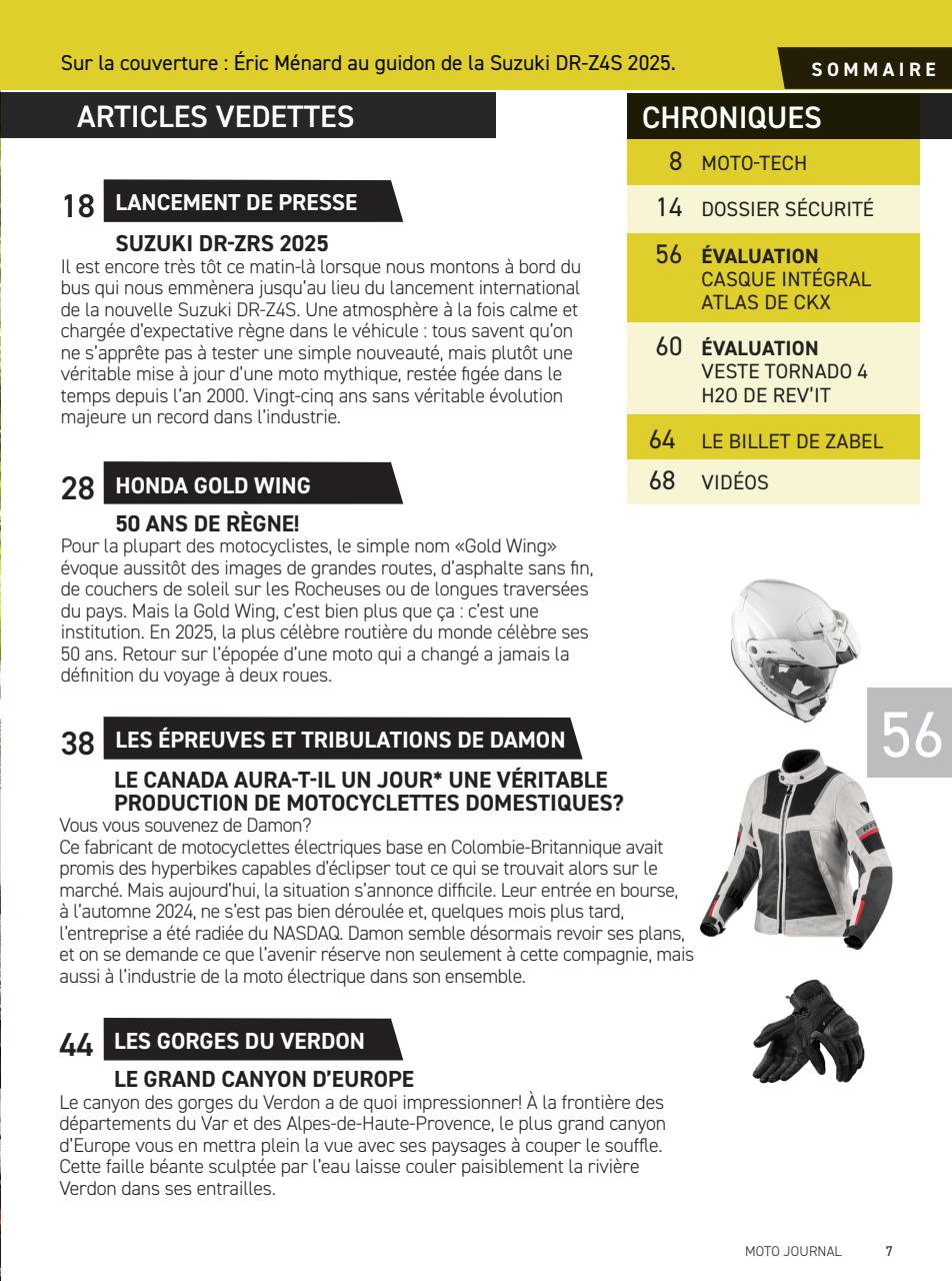 Moto Journal Preview Pages
