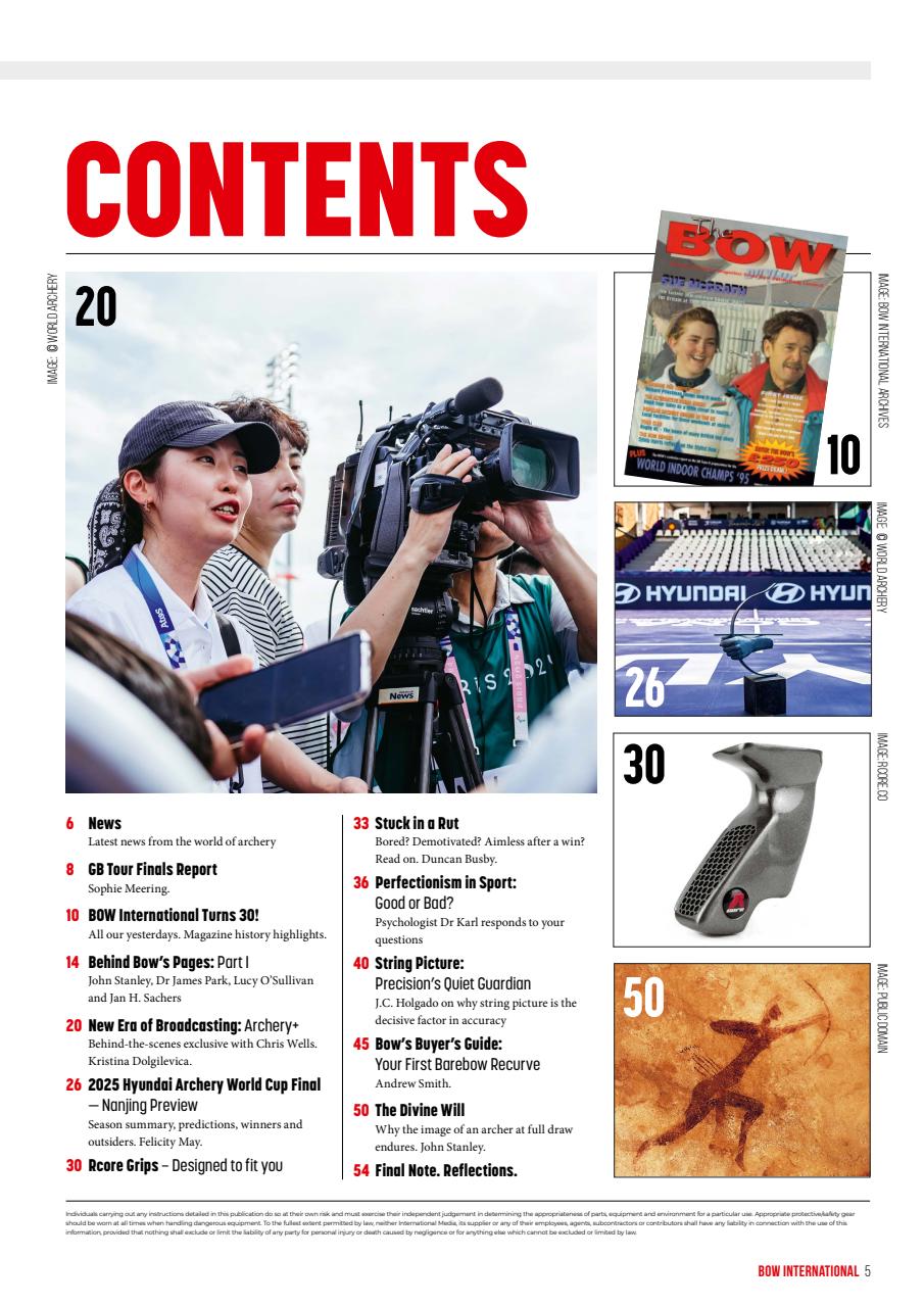 Bow International Preview Pages