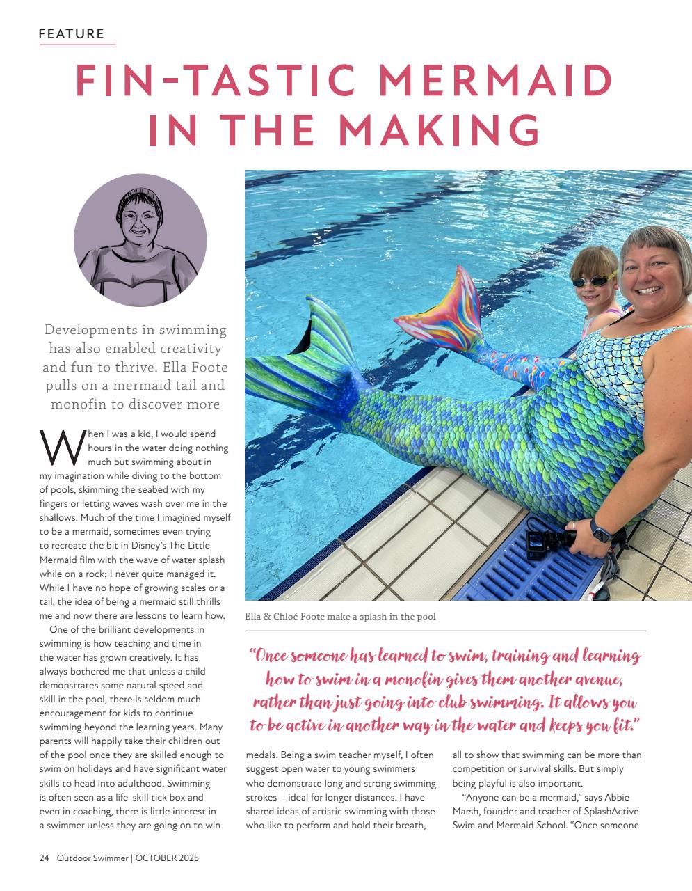 Outdoor Swimmer Preview Pages