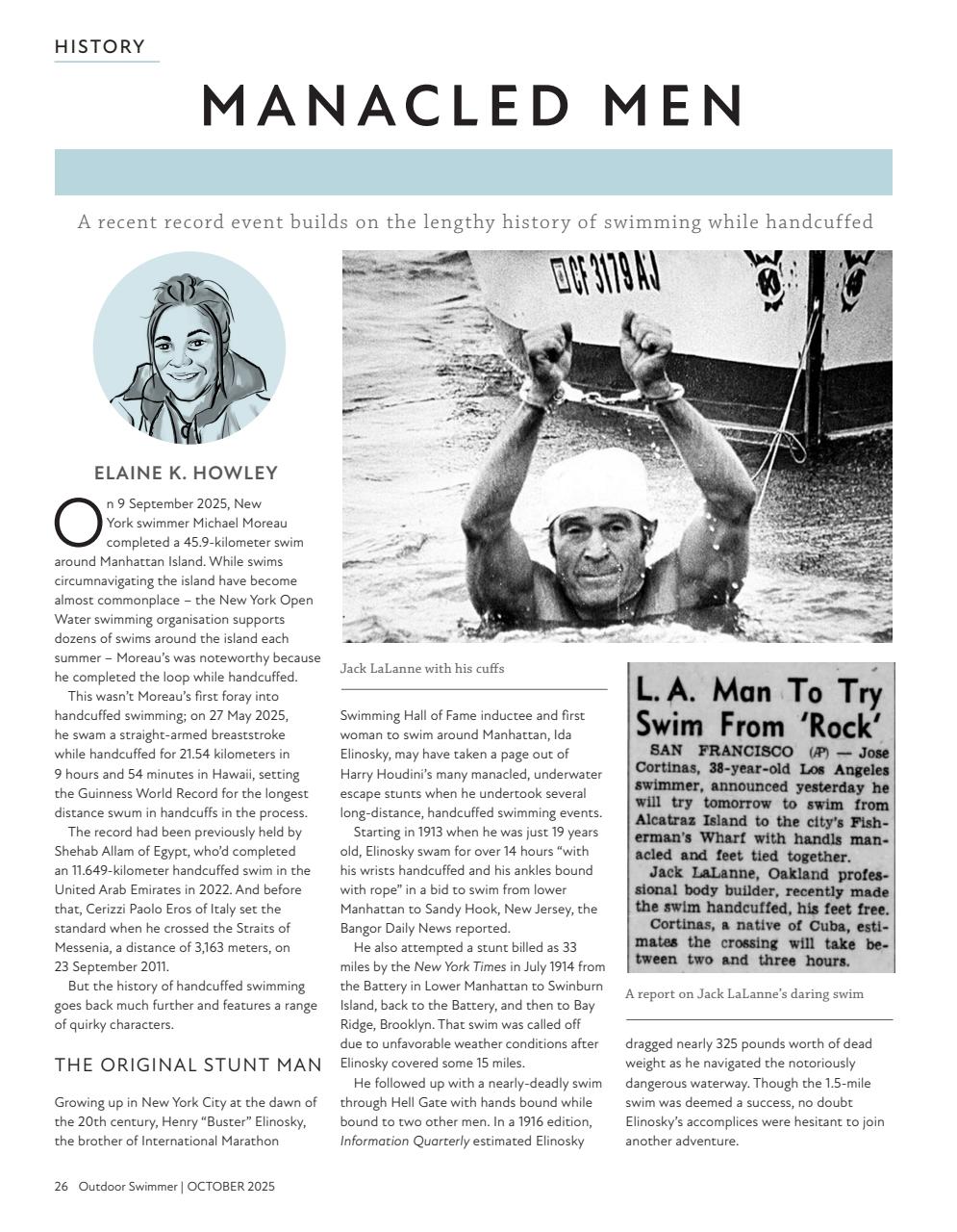 Outdoor Swimmer Preview Pages