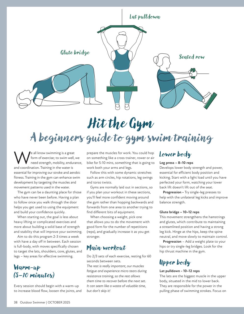 Outdoor Swimmer Preview Pages