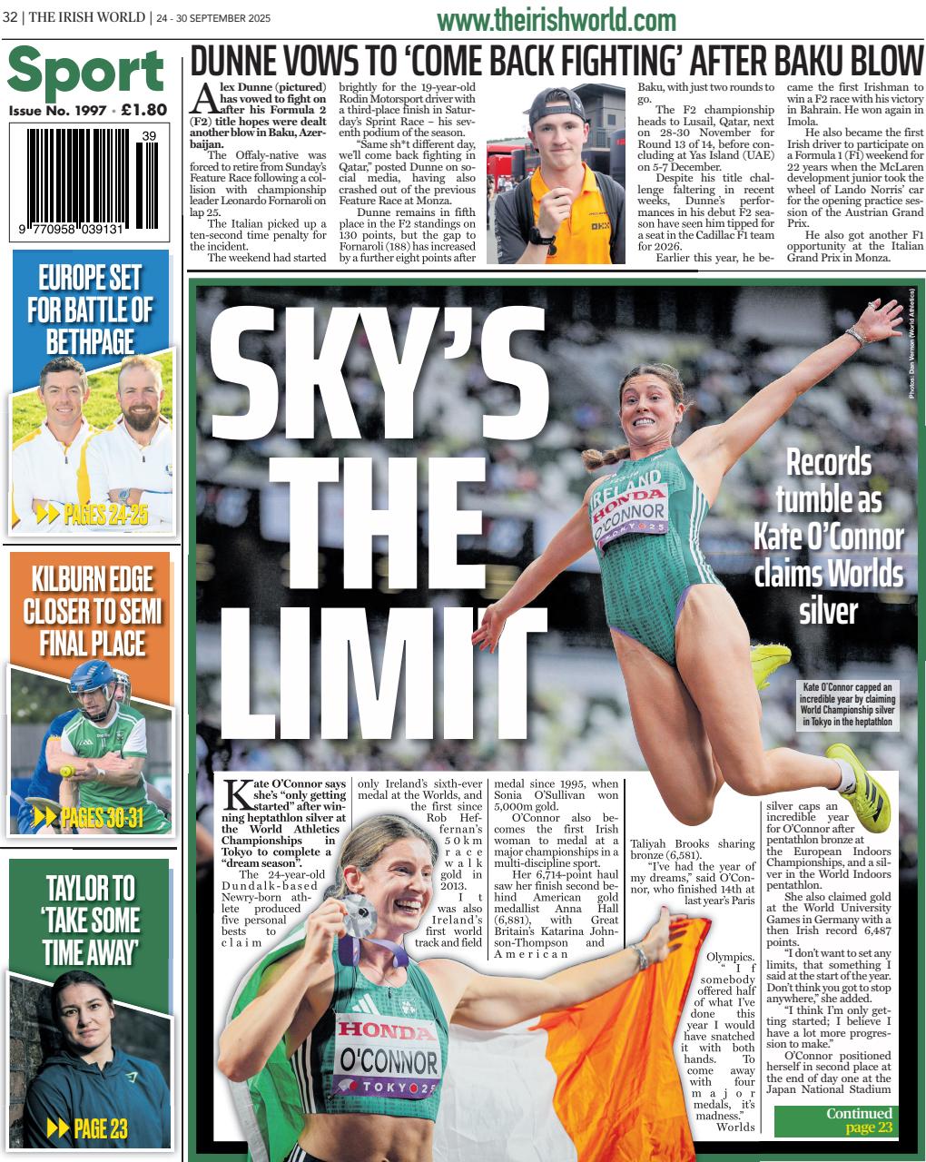 Irish World Preview Pages