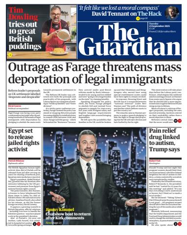 The Guardian Newspaper issue Tuesday, 23 September 2025
