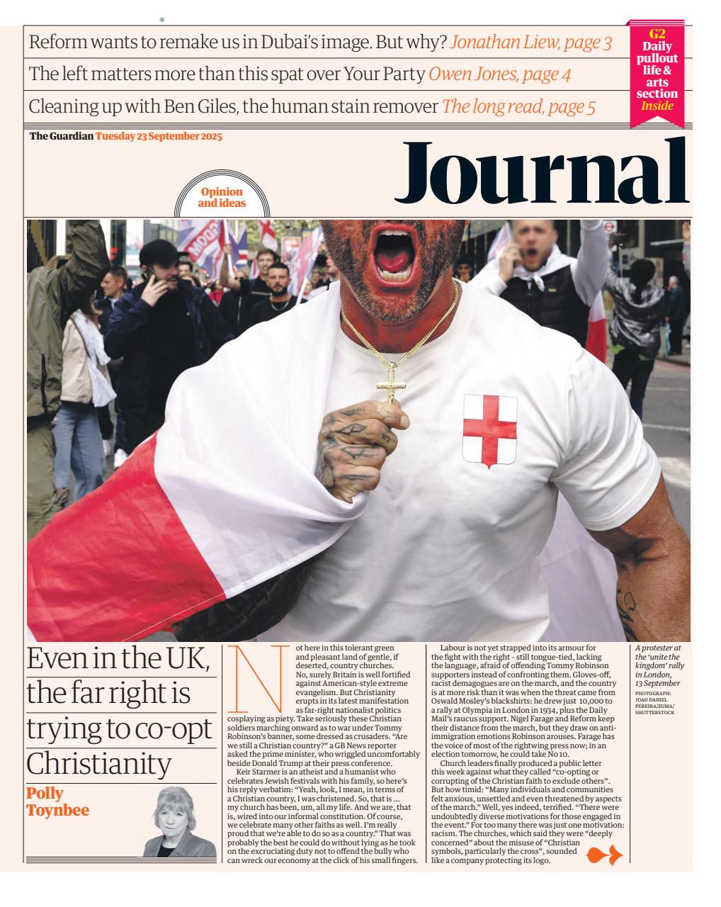 The Guardian Newspaper Preview Pages