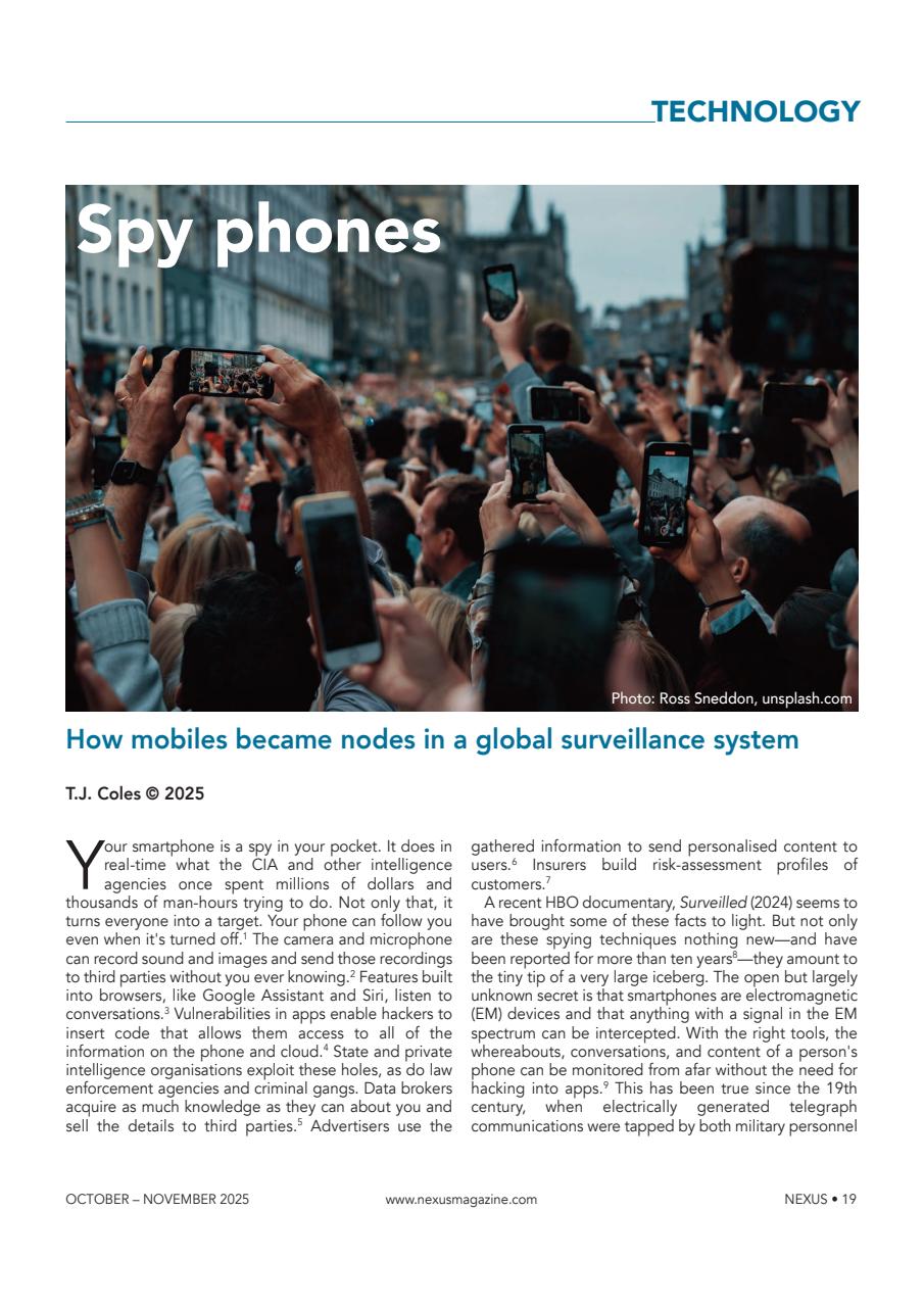 Nexus Magazine Preview Pages