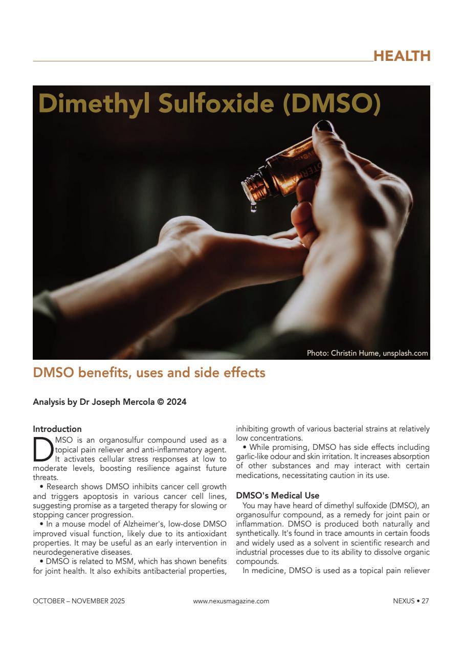 Nexus Magazine Preview Pages