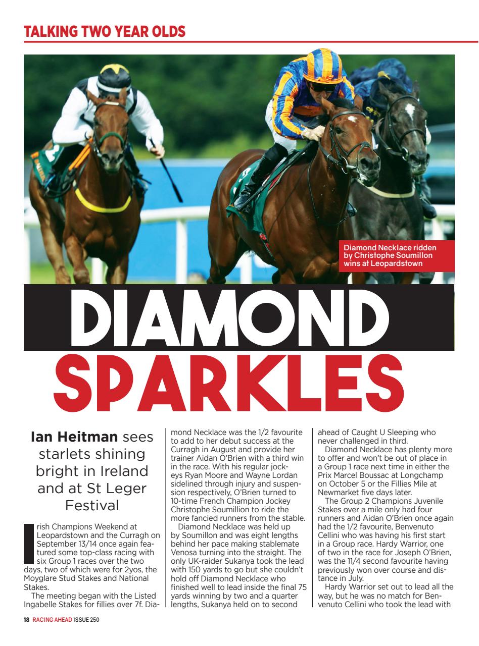 Racing Ahead Preview Pages