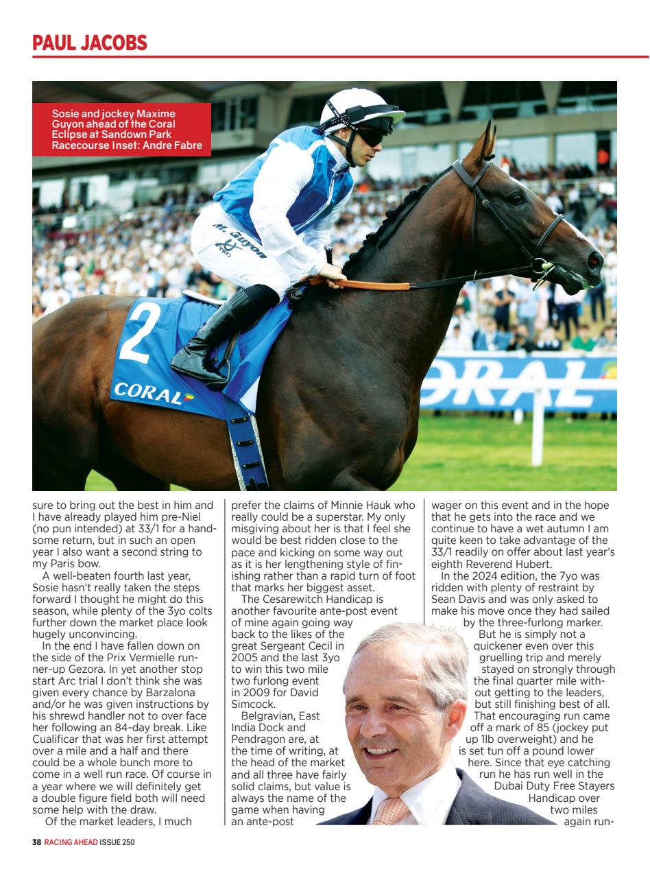 Racing Ahead Preview Pages