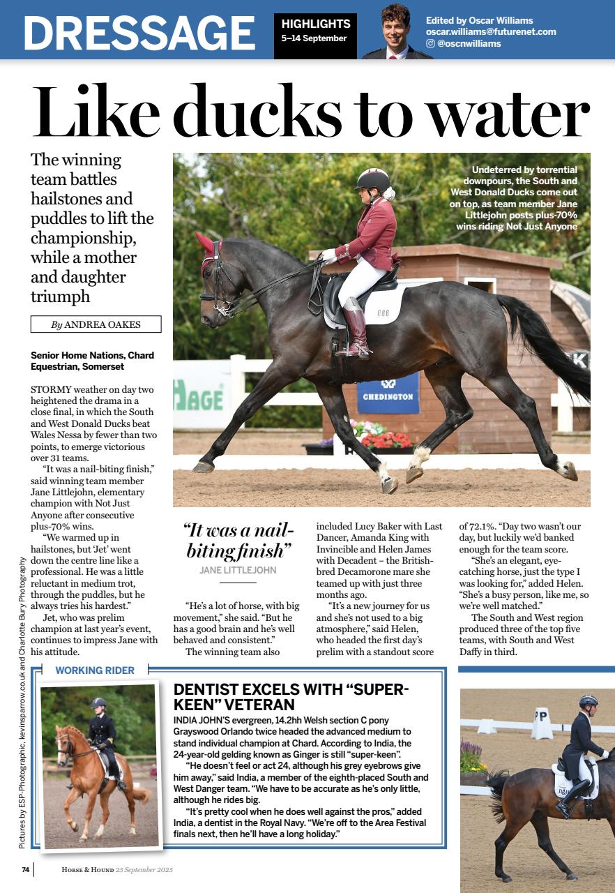 Horse & Hound Preview Pages