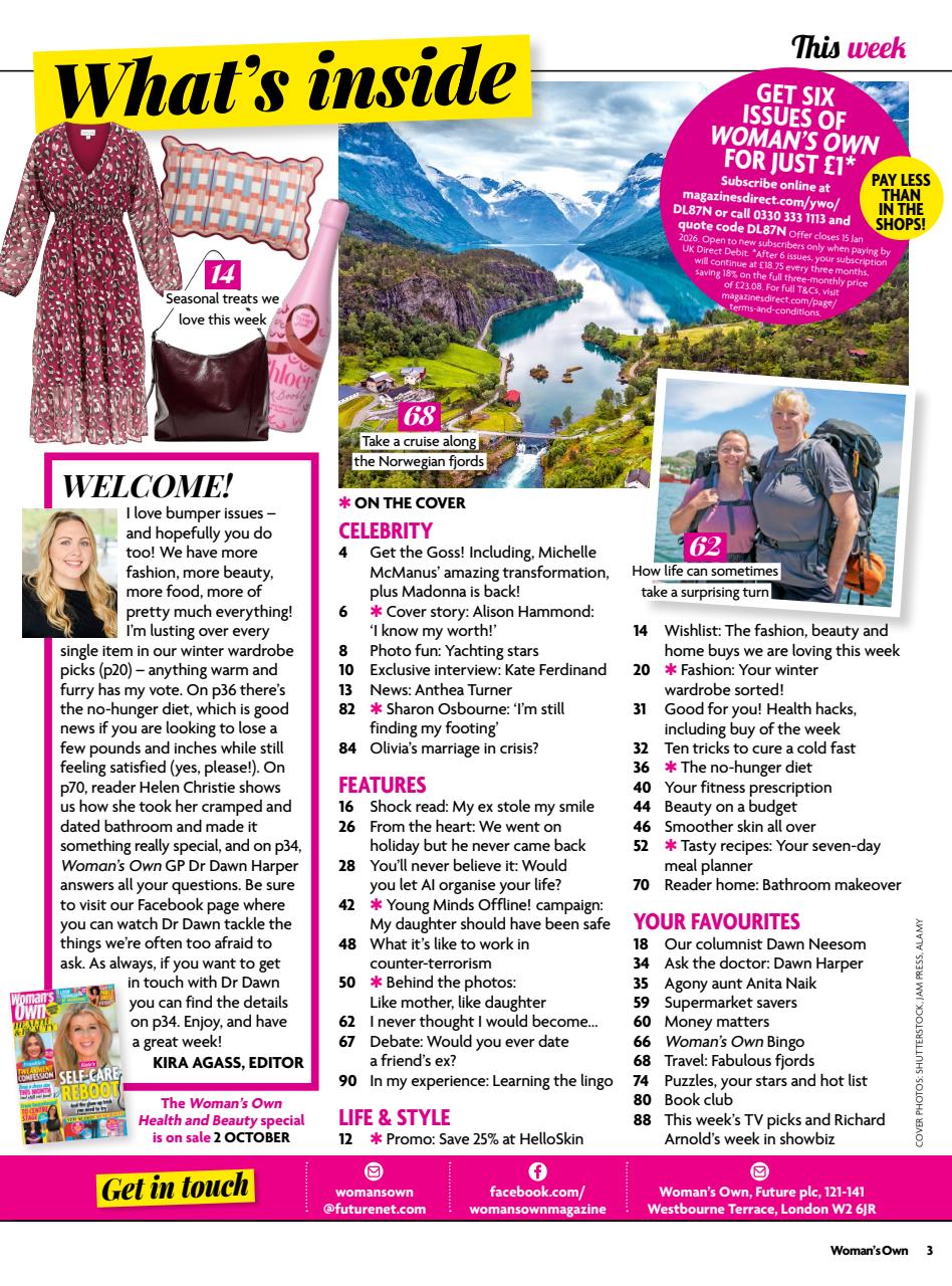 Woman's Own Preview Pages