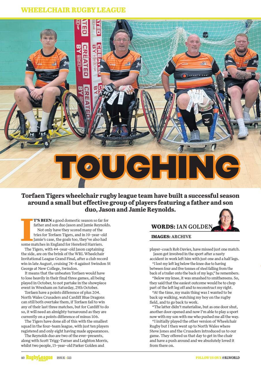 Rugby League World Preview Pages