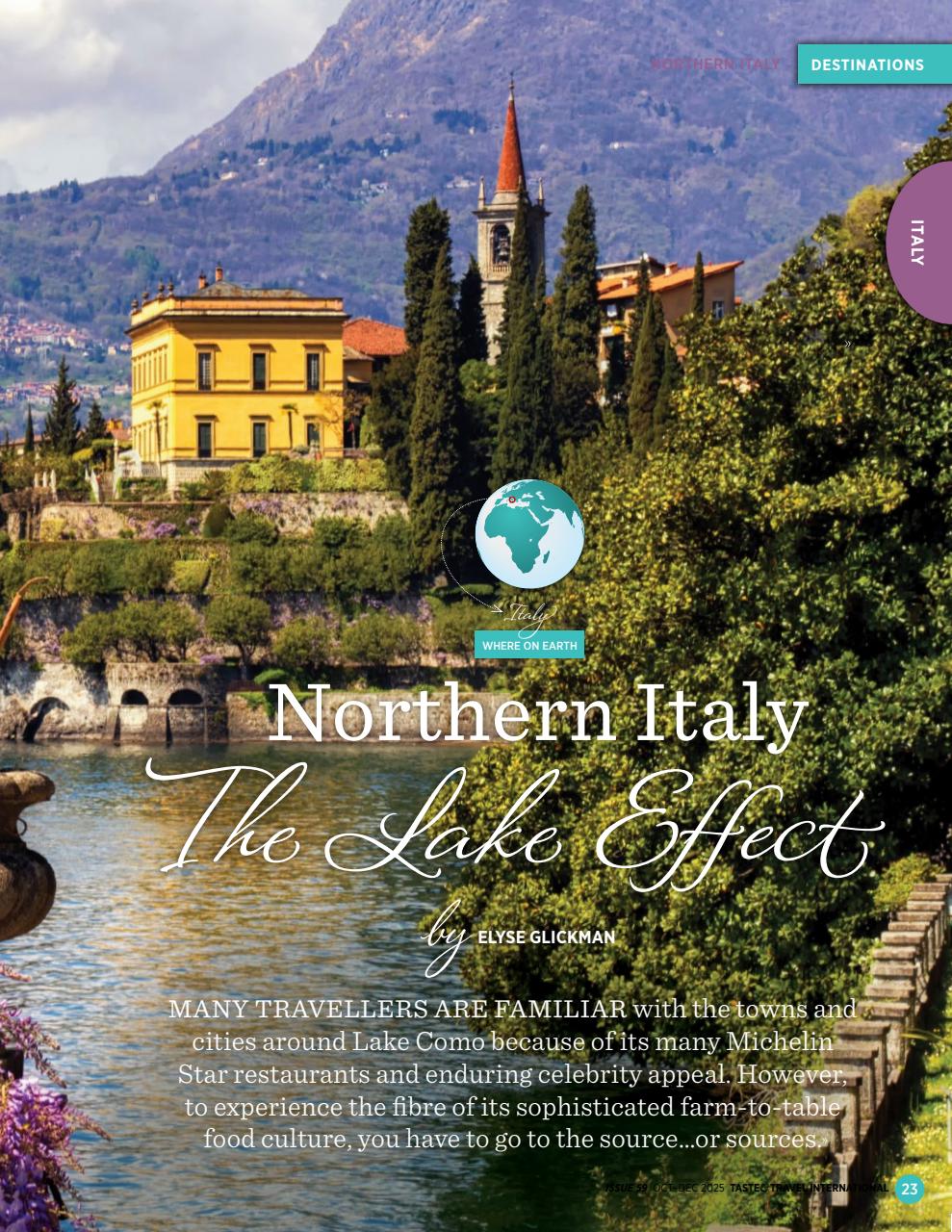 Taste & Travel International Preview Pages