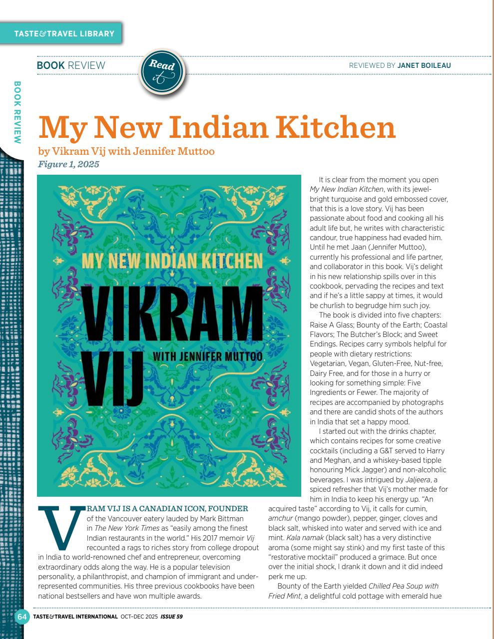 Taste & Travel International Preview Pages