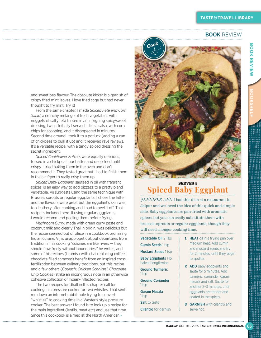 Taste & Travel International Preview Pages