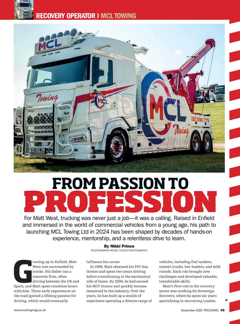 Trucking Magazine Preview Pages