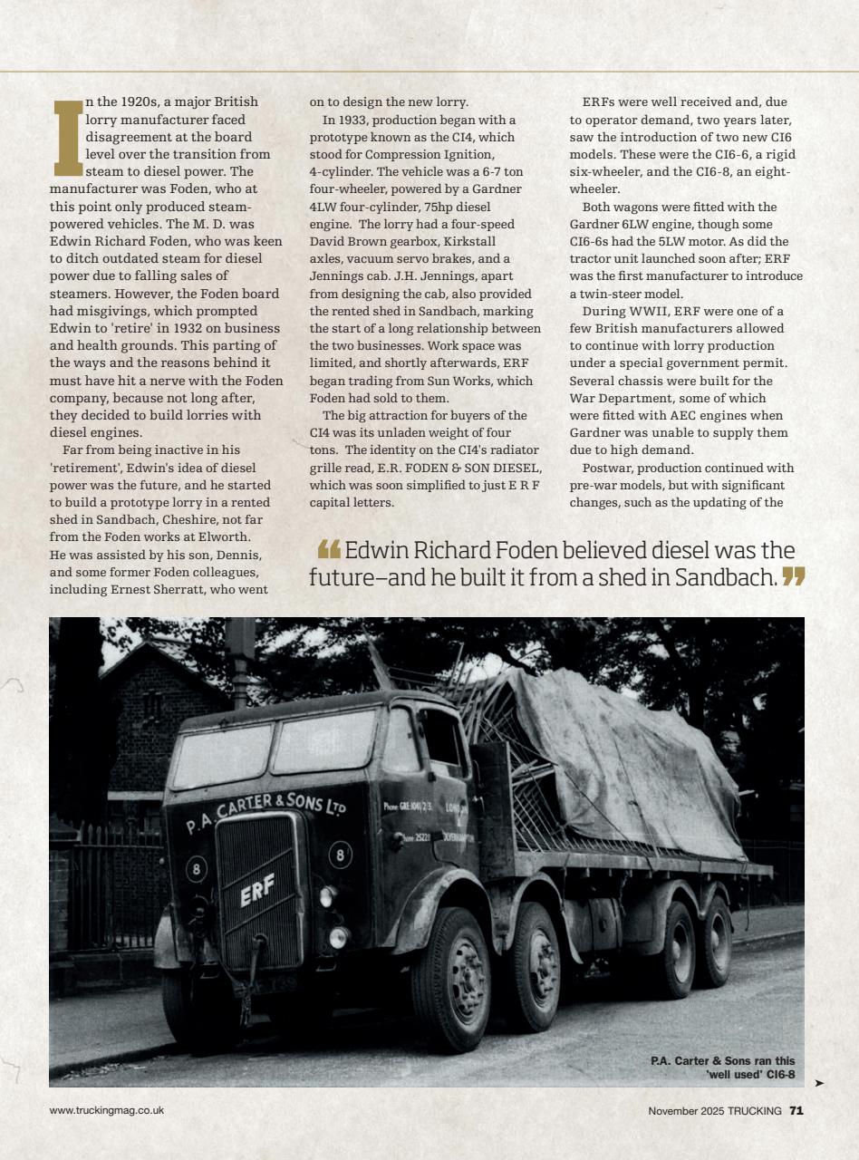 Trucking Magazine Preview Pages