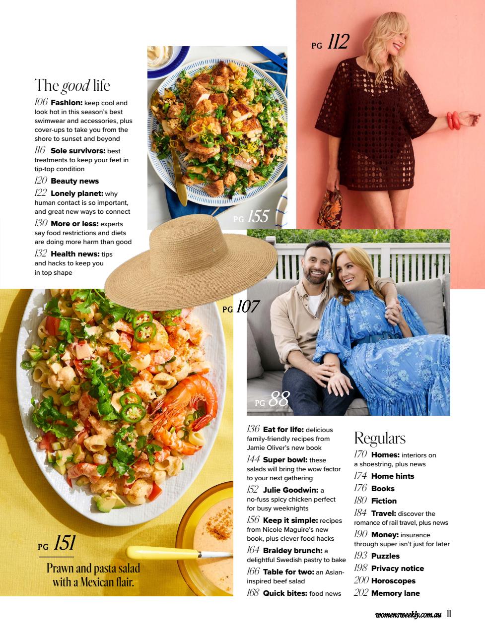 Australian Women's Weekly Preview Pages