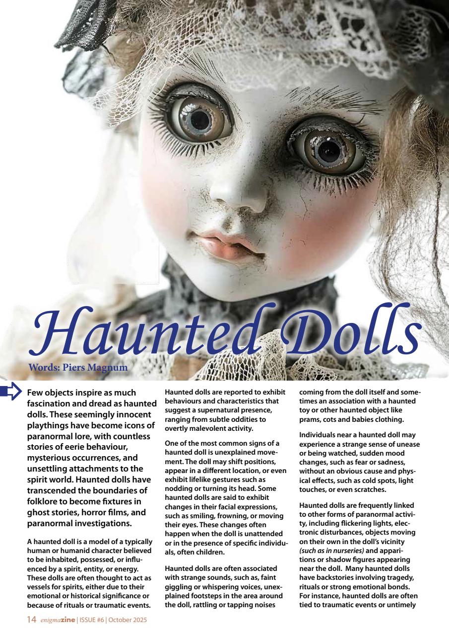 Enigmazine Preview Pages