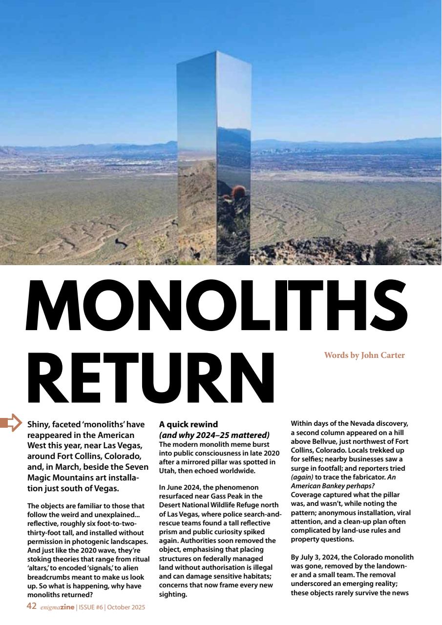 Enigmazine Preview Pages