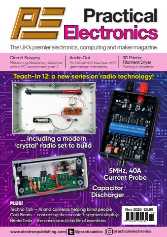 Practical Electronics issue November 2025