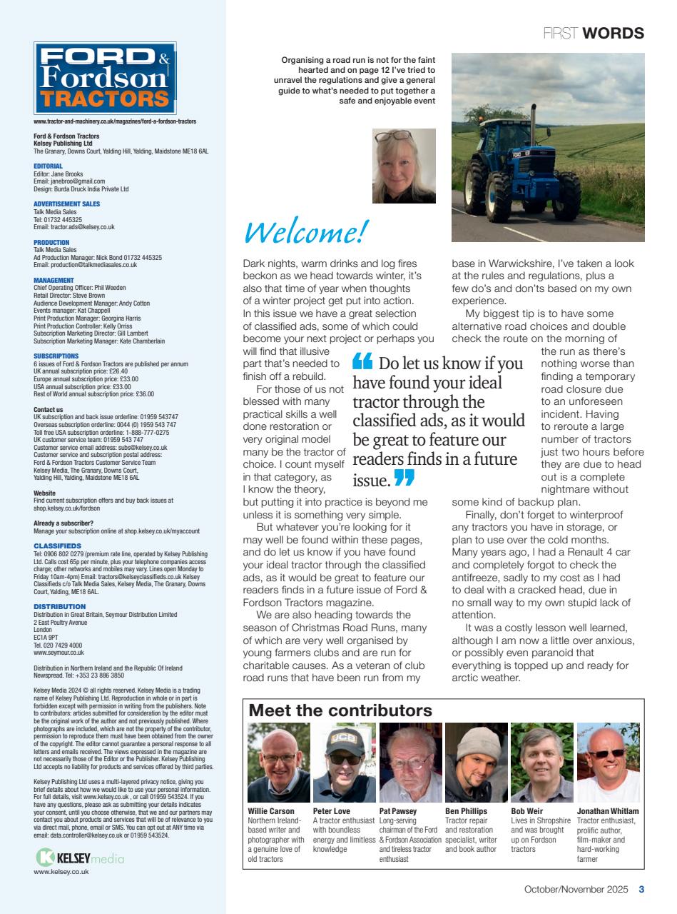 Ford & Fordson Preview Pages