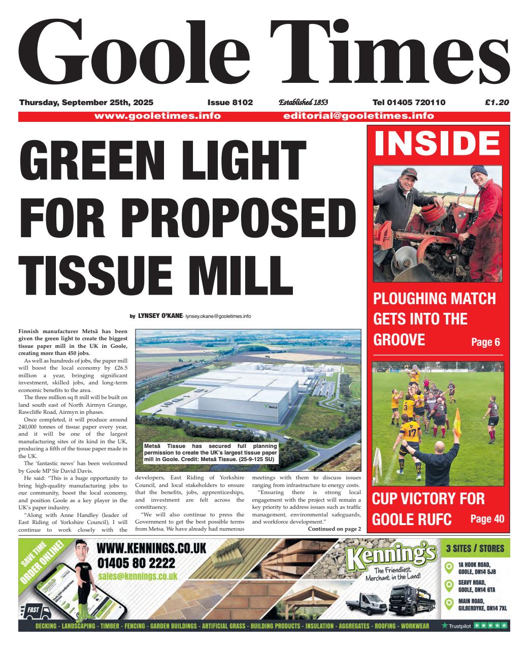 Goole Times Preview Pages