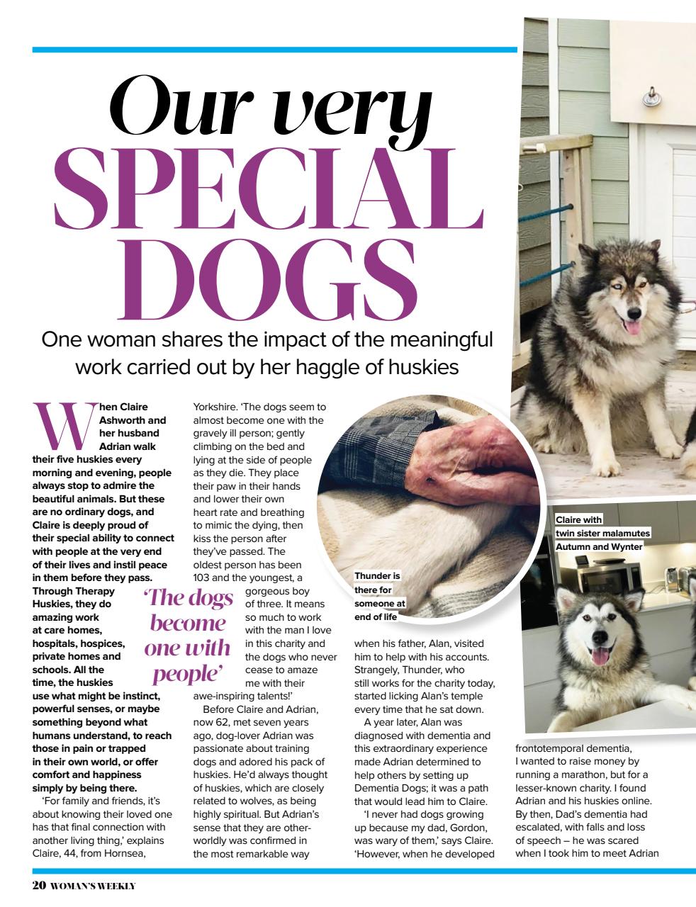 Woman's Weekly Preview Pages