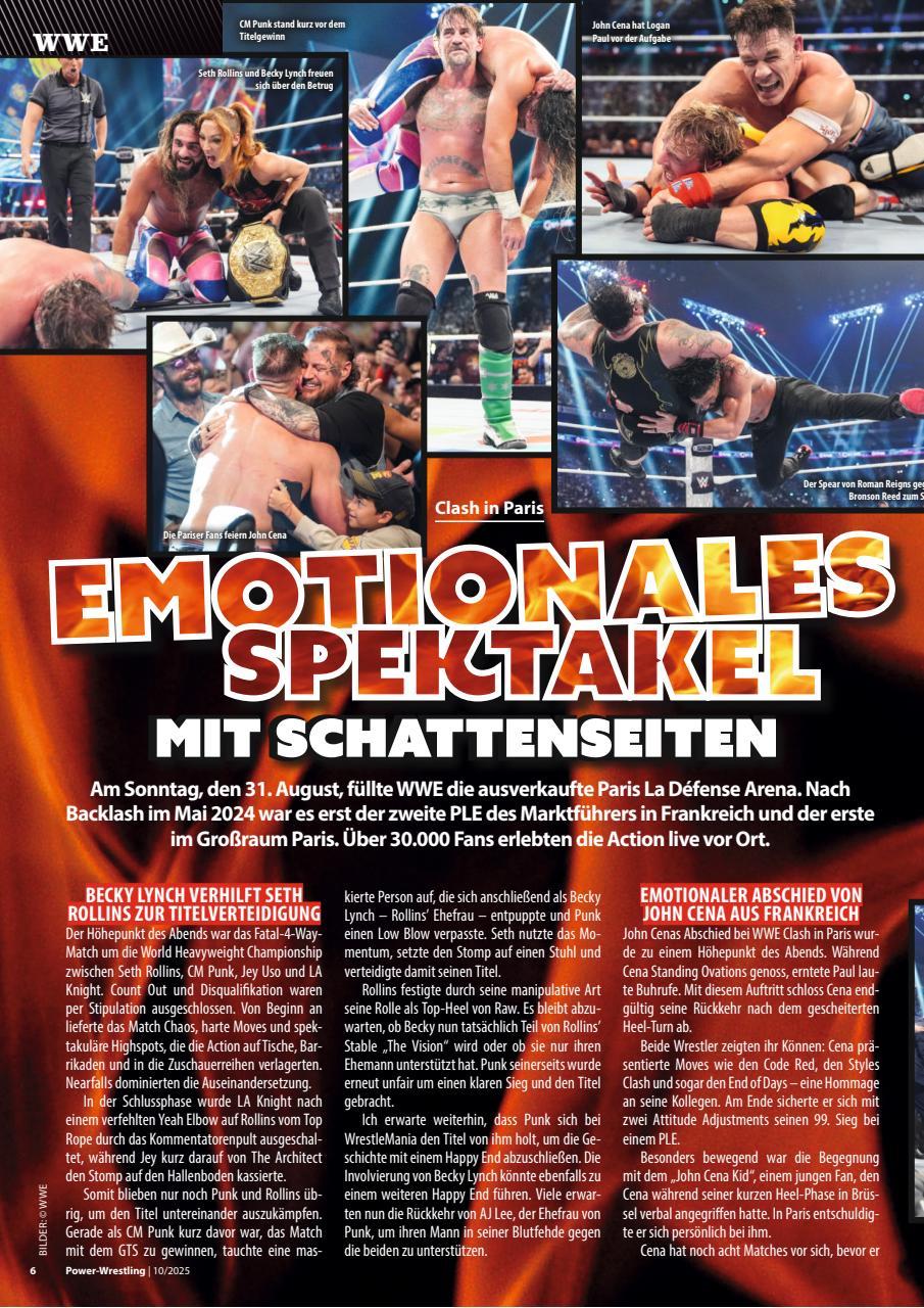 Power-Wrestling Preview Pages