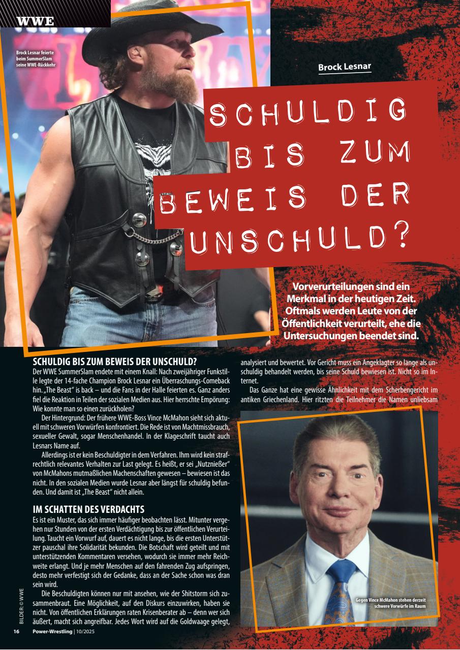 Power-Wrestling Preview Pages