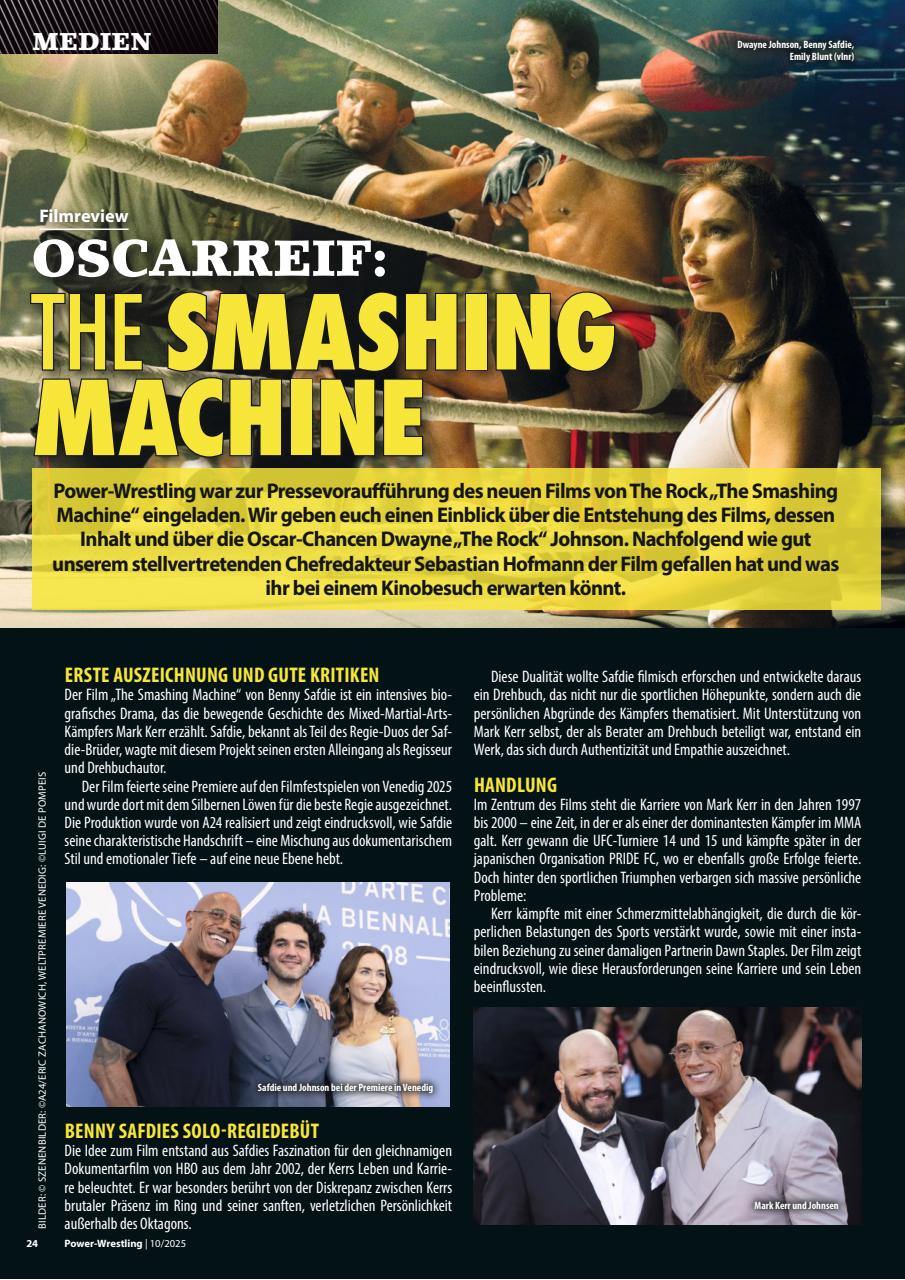 Power-Wrestling Preview Pages