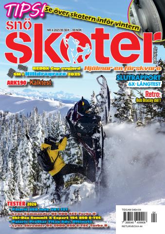 Tidningen Snöskoter issue 4-2025