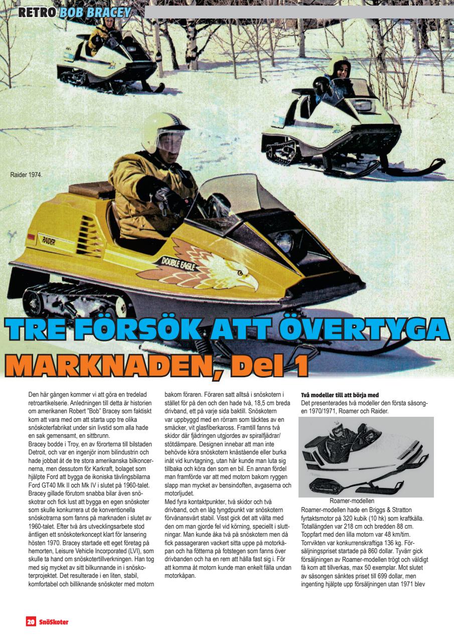Tidningen Snöskoter Preview Pages