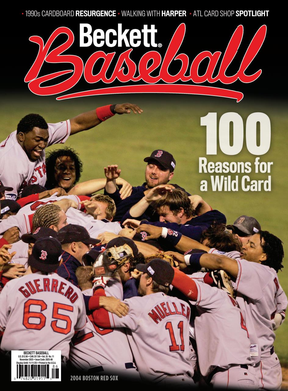 Beckett Baseball Magazine Preview Pages