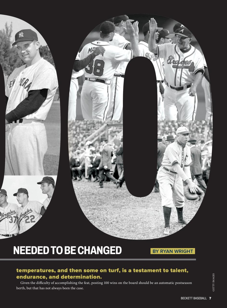 Beckett Baseball Magazine Preview Pages