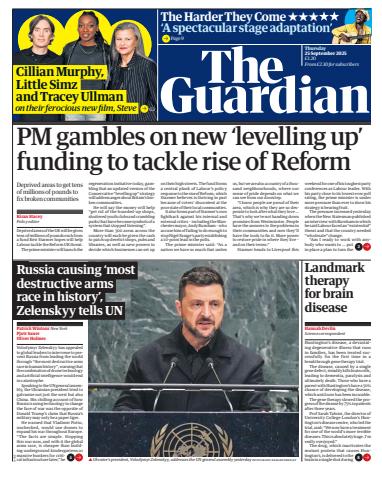 The Guardian Newspaper issue Thursday, 25 September 2025