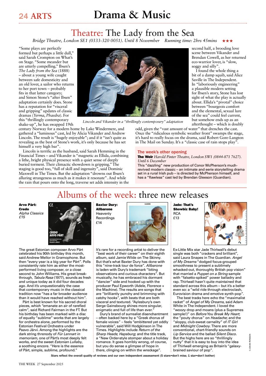 The Week Preview Pages