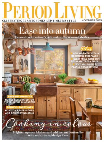 Period Living Magazine issue November 2025