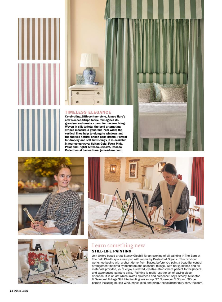 Period Living Magazine Preview Pages