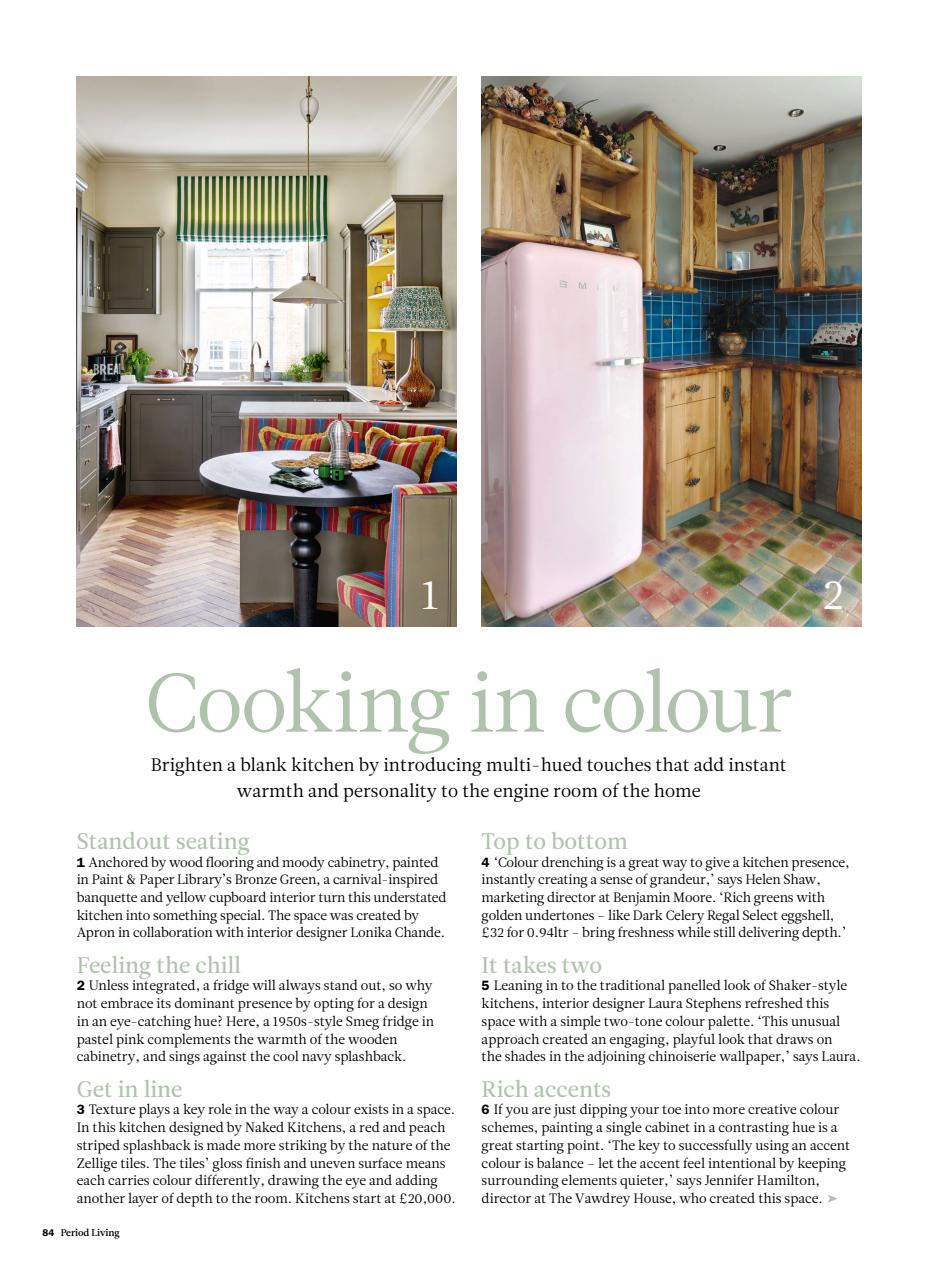 Period Living Magazine Preview Pages
